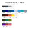 tank top color chart - Wings Of Fire Merch