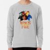 ssrcolightweight sweatshirtmensheather greyfrontsquare productx1000 bgf8f8f8 6 - Wings Of Fire Merch