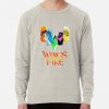 ssrcolightweight sweatshirtmensoatmeal heatherfrontsquare productx1000 bgf8f8f8 29 - Wings Of Fire Merch